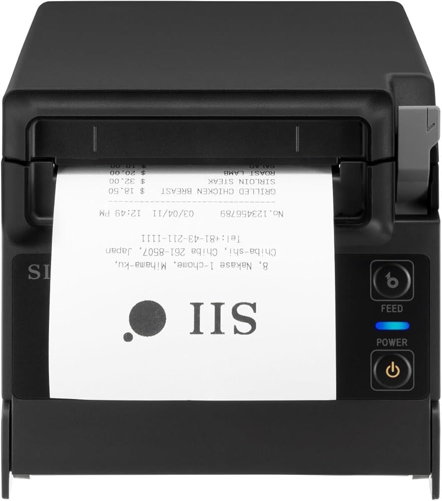 Seiko RP-F10, 8 dots/mm (203 dpi), cutter, USB, USB Host, black