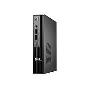Desktop PC Dell Pro Micro Plus QBM1250 MFF, Intel Core Ultra 7 - 265 (20 C / 20 T, 1.8 GHz - 5.3 GHz, 30 MB cache), 16 GB RAM, 512 GB SSD, Fara unitate optica, Intel Graphics, Adaptor extern 180 W, Windows 11 Pro