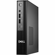 Desktop PC Dell Pro Micro Plus QBM1250 MFF, Intel Core Ultra 7 - 265 (20 C / 20 T, 1.8 GHz - 5.3 GHz, 30 MB cache), 16 GB RAM, 512 GB SSD, Fara unitate optica, Intel Graphics, Adaptor extern 180 W, Windows 11 Pro