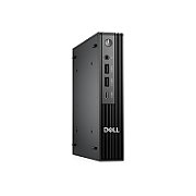 Desktop PC Dell Pro Micro Plus QBM1250 MFF, Intel Core Ultra 5 - 235 (14 C / 14 T, 2.9 GHz - 5 GHz, 24 MB cache), 16 GB RAM, 512 GB SSD, Fara unitate optica, Intel Graphics, Adaptor extern 180 W, Windows 11 Pro