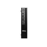 Desktop PC Dell Pro Micro Plus QBM1250 MFF, Intel Core Ultra 5 - 235 (14 C / 14 T, 2.9 GHz - 5 GHz, 24 MB cache), 16 GB RAM, 512 GB SSD, Fara unitate optica, Intel Graphics, Adaptor extern 180 W, Windows 11 Pro