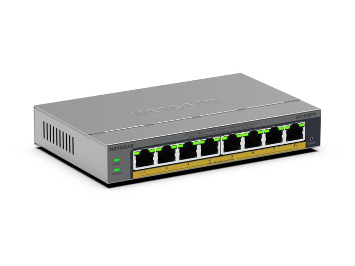 Netgear Switch GS108EPP-100EUS GS108EPP100EUS (GS108EPP-100EUS)