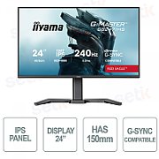 iiyama G-MASTER GB2471HS-B1 computer monitor 60.5 cm (23.8 ) 1920 x 1080 pixels Full HD Black