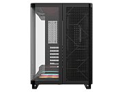 AIR 5400 LX-R RGB LINK, Triple Chamber, Panoramic Glass, Mid-Tower, Negru