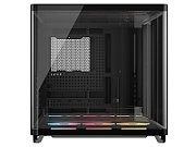 AIR 5400 LX-R RGB LINK, Triple Chamber, Panoramic Glass, Mid-Tower, Negru