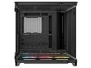AIR 5400 LX-R RGB LINK, Triple Chamber, Panoramic Glass, Mid-Tower, Negru