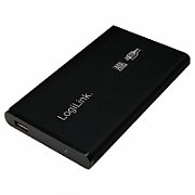 RACK extern LOGILINK, pt HDD/SSD, 2.5 inch, S-ATA, interfata PC USB 3.0, aluminiu, negru,  UA0106  (include TV 0.75 lei)