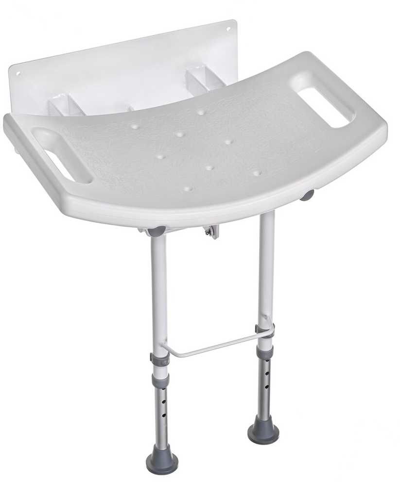 Krzesło prysznicowe składane przyścienne