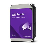 HDD Video Surveillance WD Purple 4TB CMR, 3.5'', 256MB, SATA, TBW: 180