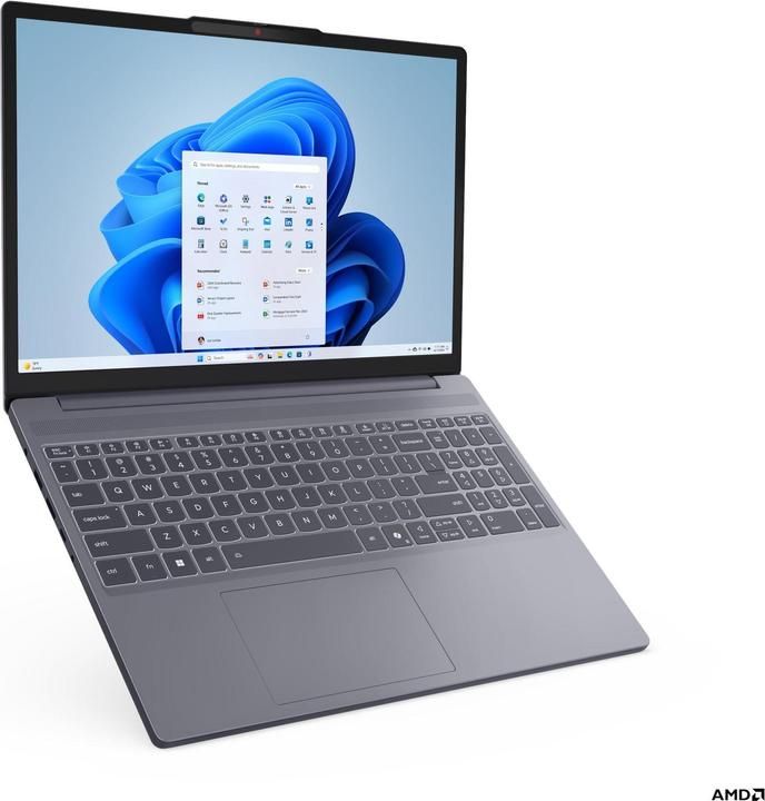 Laptop Lenovo IdeaPad Slim 3 15ARP10 83K700B0PB, 15.3 inch 1920 x 1200, AMD Ryzen 5 7535HS (6 C / 12 T, 3.3 GHZ - 4.55 GHz, 3 MB + 16 MB cache), 16 GB DDR5, 512 GB SSD, AMD Radeon Graphics, Windows 11