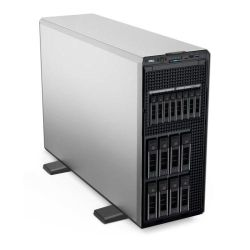 Dell PowerEdge T560 Tower Server,Intel Xeon 4510 2.4GHz(12C/24T),32GB 5600MT/s RDIMM,2x4TB HDD SAS ISE 12Gbps 7.2K(8x3.5 SAS/SATA),PERC H755,iDRAC9 Enterprise 16G,Bezel,Broadcom 5720,Dual Hot Plug PSU(1+1)1100W Titanium,3Yr NBD