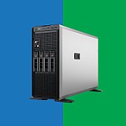 Server DELL PowerEdge T360, Tower, Intel Xeon 6333P (6 C / 6 T, 3.10 GHz - 5.20 GHz, 18 MB cache, 65 W), 32 GB DDR5 ECC, 2 x 480 GB SSD, 8 x LFF, DELL PERC H755, 2 x 700 W, Fara sistem de operare