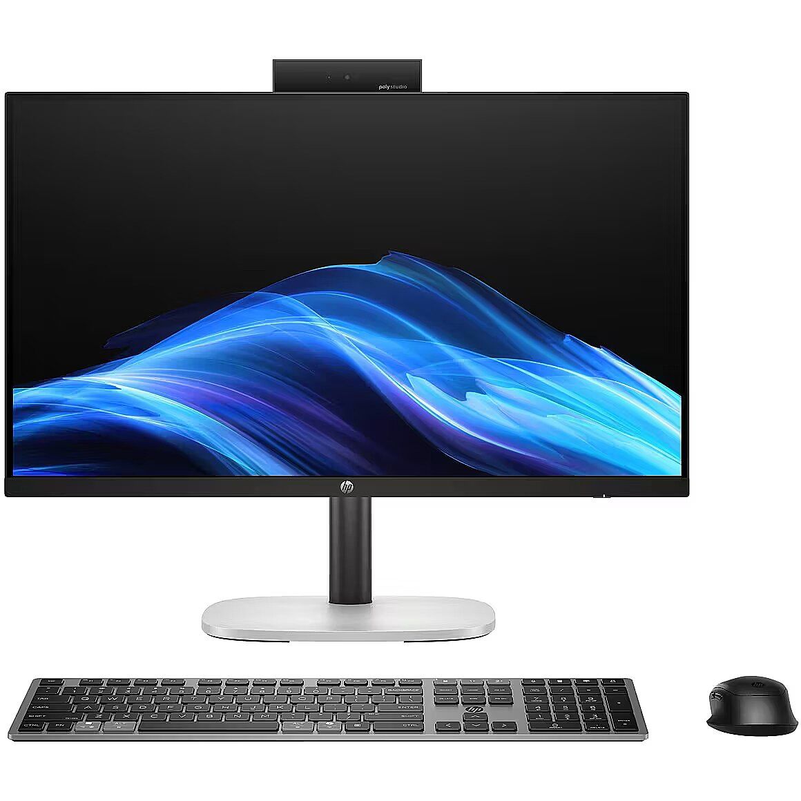 All-In-One HP ProStudio 4 G1i AI, 23.8 inch 1920 x 1080, Intel Core Ultra 5 - 225 (10 C / 10 T, 3.3 GHz - 4.9 GHz, 20 MB cache, 65 W), 16 GB DDR5, 512 GB SSD, Intel Graphics 0 GB, Windows 11 Pro, Argintiu