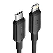 Kabel USB-C do Lightning 3A 480Mbps 1m czarny
