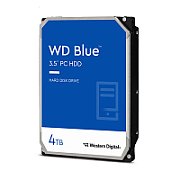 HDD Desktop WD Blue 4TB CMR, 3.5'', 128MB, 5400 RPM, SATA