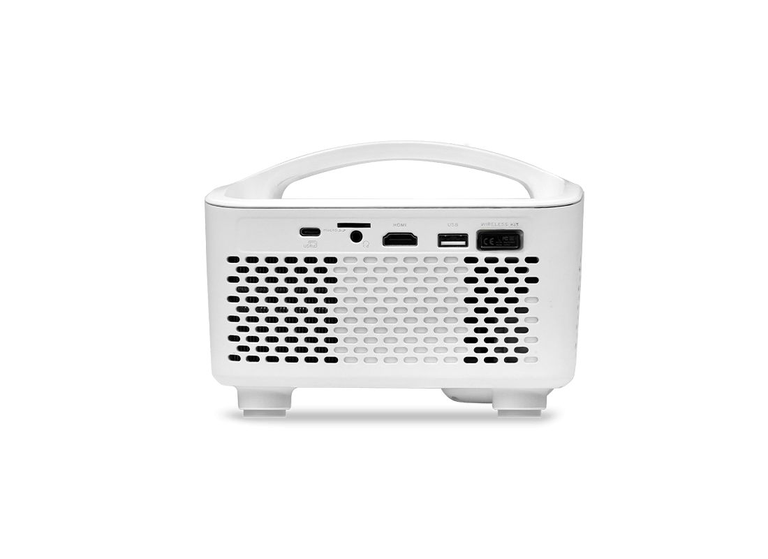 Videoproiector AOPEN QF13s, LCD, Full HD, 350 ANSI, LED, 1000:1, HDMI, Wireless, Alb