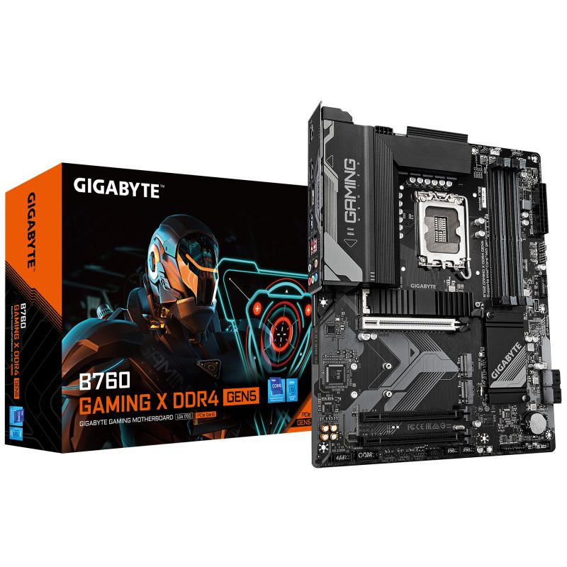 Placa de baza Gigabyte B760 GAMING X D4 GEN5