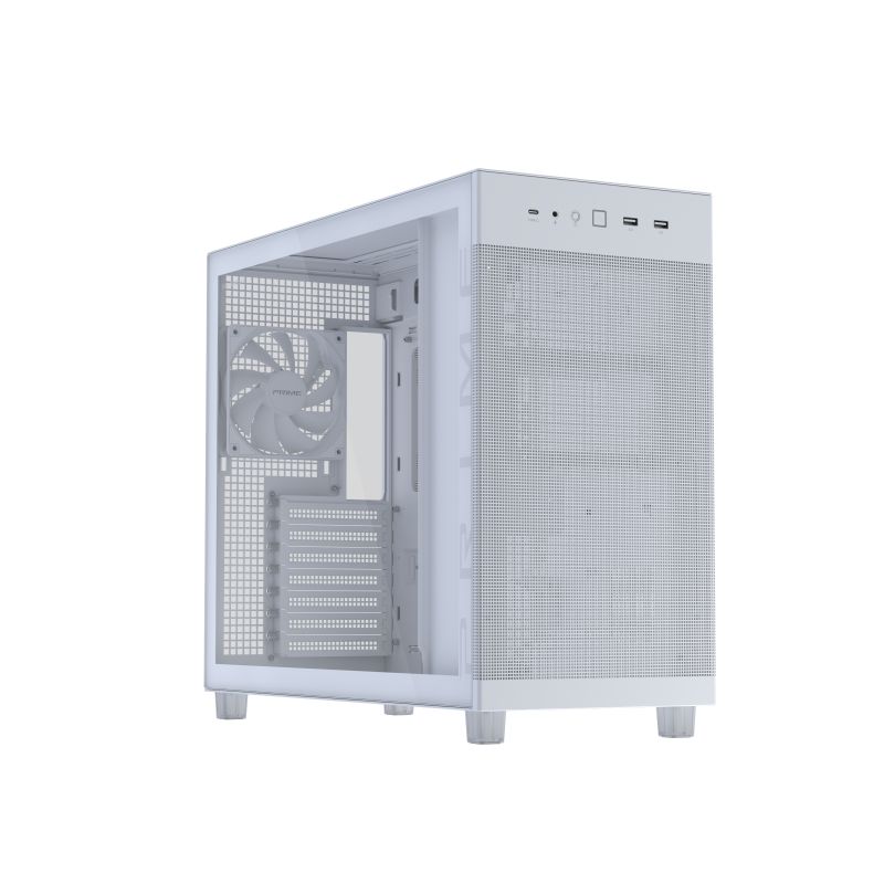 Carcasă ASUS PRIME AP303 TG White, ATX