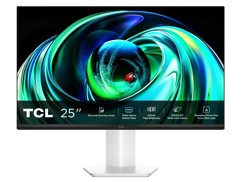 Monitor Gaming QD-Mini LED TCL 25G54, 24.5 , Full HD (1920x1080), 144Hz, 5ms, HDR450, HDMI, VGA, Jack