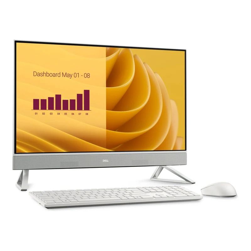 All-In-One Dell EC27250, 27 inch 1920 x 1080, Intel Core 7 150U (10 C / 12 T, 1.8 GHz - 5.4 GHz, 12 MB cache), 32 GB RAM, 2 TB SSD, Intel Graphics, Windows 11 Pro