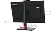 Monitor  LenovoThinkVision T24mv-30 23.8 IPS, FHD (1920x1080), 16:9, Brightness: 250 cd/m², Contrast ratio: 1000:1, Response time: 4ms (Extreme mode) / 6ms (Typical mode), Dot / Pixel Per Inch: 93 dpi, Color Gamut: 99% sRGB, View angle: 178° / 178°, Stand: Tilt, Swivel, Pivot, Height Adjust Stand