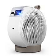 Videoproiector BenQ GV32, FHD home cinema, 500 lumeni, portabil, proiectare pe tavan, 16:9, 100.000:1, LED 20.000- 30.000 ore, HDMI, USB tip A, USB tip C, boxe 2*4W, Woofer 10W, telecomanda cu baterie, cablu 1.8 m, Smart Home, Google TV (Android 11) integrat, Bluetooth 5.0, AirPlay, Google Cast, 1.6