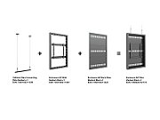 Placa spate LCD Multibrackets MB-1423, 50 , negru