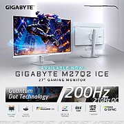 MONITOR GIGABYTE LED 27  M27Q2 QD ICE 200Hz  (210Hz O/C)