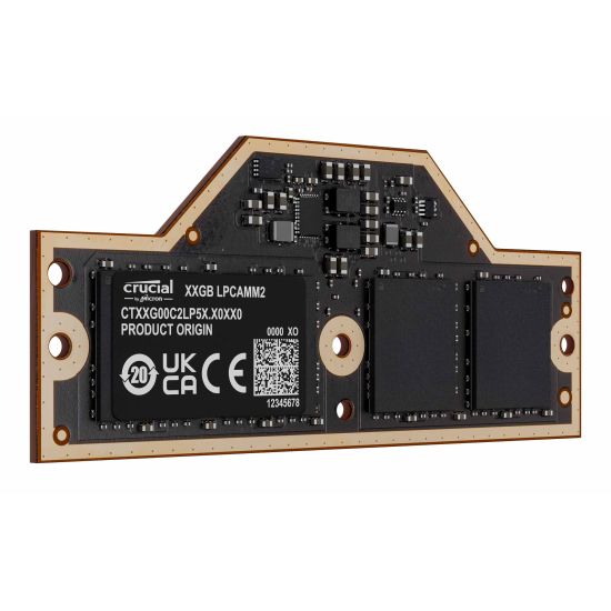Modul de memorie Crucial CT32G75C2LP5X 32 GB 1 x 32 GB LPDDR5X 7500 MT/s