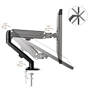 Maclean MC-860N Monitor Mount  with Gas Spring  13 -27   8 kg  Black