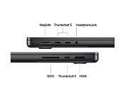 MacBook Pro 14.2 /Apple M4 Pro (CPU 12-core, GPU 16-core, Neural Engine16-core)/24GB/512GB -NANO TEXTURE- Space Black - INT KB ( cto fromMX2H3RO/A)