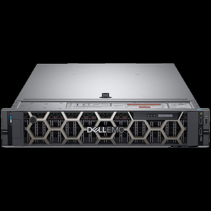 PowerEdge R550 Rack Server Intel Xeon Silver 4309Y 2.8G, 8C/16T, 10.4GT/s, 12M Cache, Turbo, HT (105W) DDR4-2666, 16GB RDIMM, 3200MT/s, 480GB SSD SATA Read Intensive 6Gbps 512e 2.5in Hot-plug AG Drive, 16x2.5 SAS/SATA, Motherboard with Broadcom 5720 Dual Port 1Gb On-Board LOM, Broadcom 57412 Dual