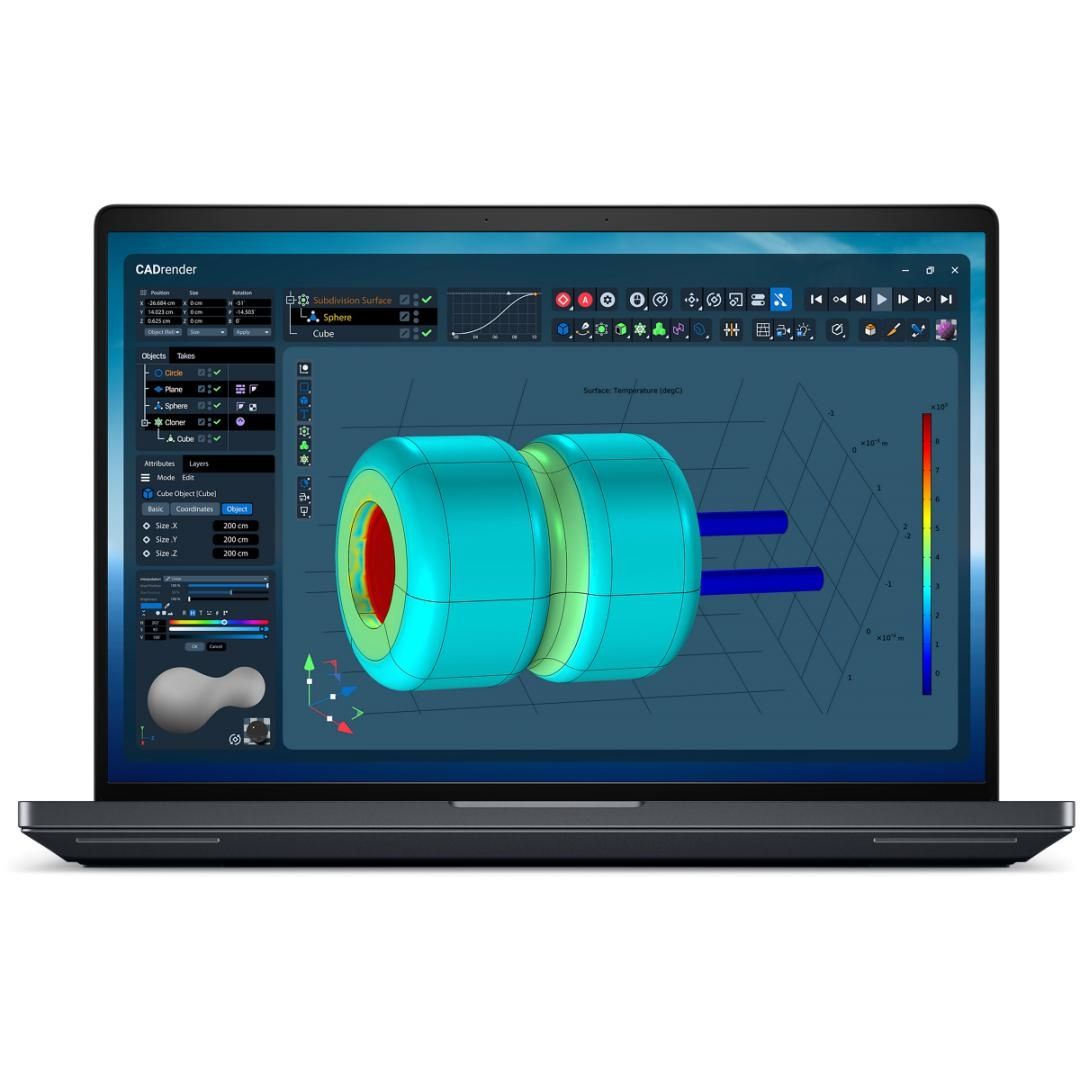 Laptop Dell Pro Max 18 Plus MB18250, 18 inch 2560 x 1600, Intel Core Ultra 9 285HX (24 C / 24 T, 2.1 GHz - 5.5 GHz, 24 MB cache), 64 GB DDR5, 4 TB SSD, Nvidia RTX PRO 3000, Windows 11 Pro