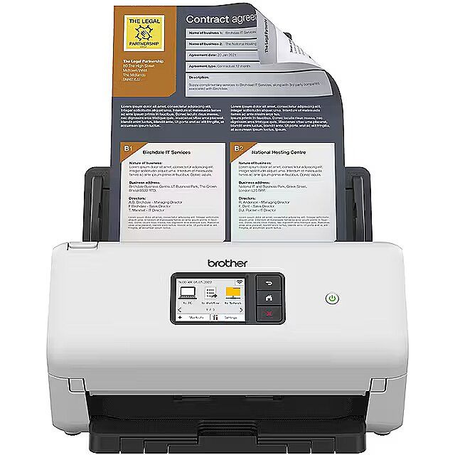 ADS-4550W/PROFESSIONELLER DUPLEX-SCANNER M