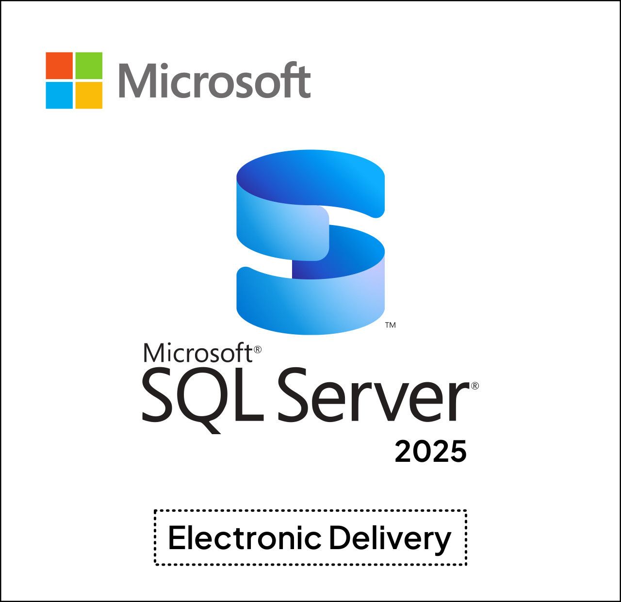 CSP SQL Server 2025 Standard - 2 Core License Pack - 1 year 1J1M [PS]