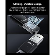 Lexar JumpDrive LJDF35P256G-RNBNG unitate flash USB 256 GB USB Tip A 3.2 Gen 1 (3.1 Gen 1) Negru, Argintiu