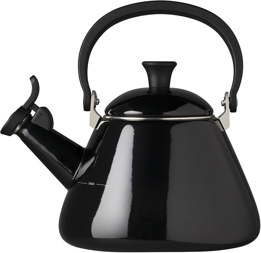 RESIGILAT: Le Creuset Kettle Kone 1,6l black Schwarz (40101021400000)