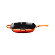 RESIGILAT: Le Creuset Signature Square Grill Pan 26cm oven red (20183260900422)