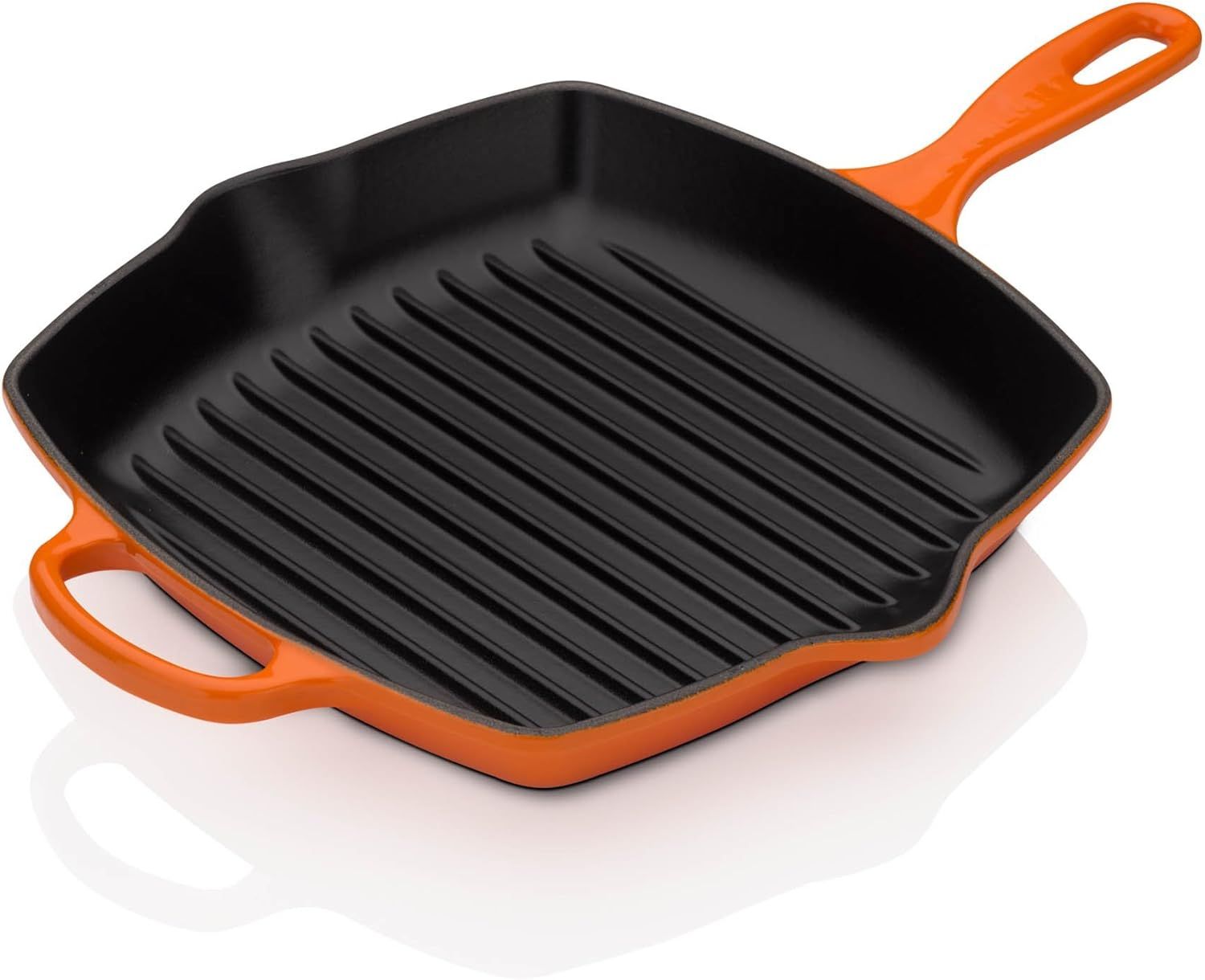 RESIGILAT: Le Creuset Signature Square Grill Pan 26cm oven red (20183260900422)