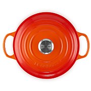 RESIGILAT: Le Creuset Toughened Non-Stick NonStick Sauteuse with Glass Lid 28cm (51113280010500)