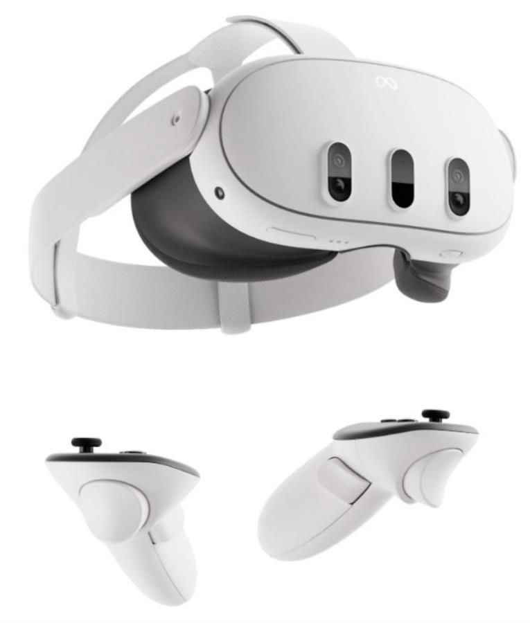 RESIGILAT: Meta Mixed Reality Headset Meta Quest 3 512GB white (899-00586-01) (8990058601)