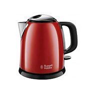 RESIGILAT: Russell Hobbs Kettle Colours Plus + Mini Flame 1l red 24992-70 2499270 (24992-70)