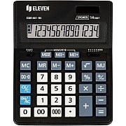 Eleven CDB1401-BK black office calculator