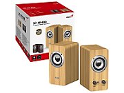 BOXE GENIUS 2.0, RMS: 10W (2 x 5W), bass control, mufa casti, Line-in 3.5mm, pine wood,  SP-HF400   31730058401  (timbru verde 4.00 lei)