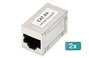 Conector etanșat de categoria 6A, protecție IP68, conexiune RJ45-RJ45