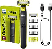 Philips Norelco OneBlade QP2824/10 men's shaver Foil shaver Trimmer Grey  Lime