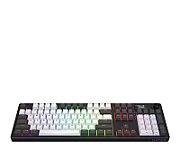 Tastatura wireless Hator Skyfall 100 Pro, interfata 2.4GHz, BT5.3, USB, polling rate 1000Hz, capacitate baterie 8000mAh, switch HATOR Aurum Vanila Silent linear, material tasta OMA, buton de control multimedia, sistem de anulare a zgomotului integrat, alb-negru