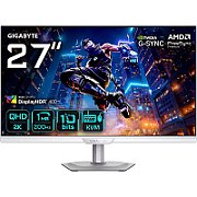 GIGABYTE M27Q2 QD ICE. Display diagonal: 68.6 cm (27 ), Display resolution: 2560 x 1440 pixels, HD type: Quad HD, Display technology: LED, Response time: 1 ms, Native aspect ratio: 16:9, Viewing angle, horizontal: 178°, Viewing angle, vertical: 178°. Built-in USB hub, USB hub version: 3.2 Gen 1 (3.1