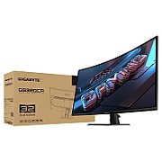 GIGABYTE GS32QCA. Display diagonal: 80 cm (31.5 ), Display resolution: 2560 x 1440 pixels, HD type: Quad HD, Display technology: LED, Response time: 1 ms, Native aspect ratio: 16:9, Viewing angle, horizontal: 178Â°, Viewing angle, vertical: 178Â°. VESA mounting. Product colour: Black
