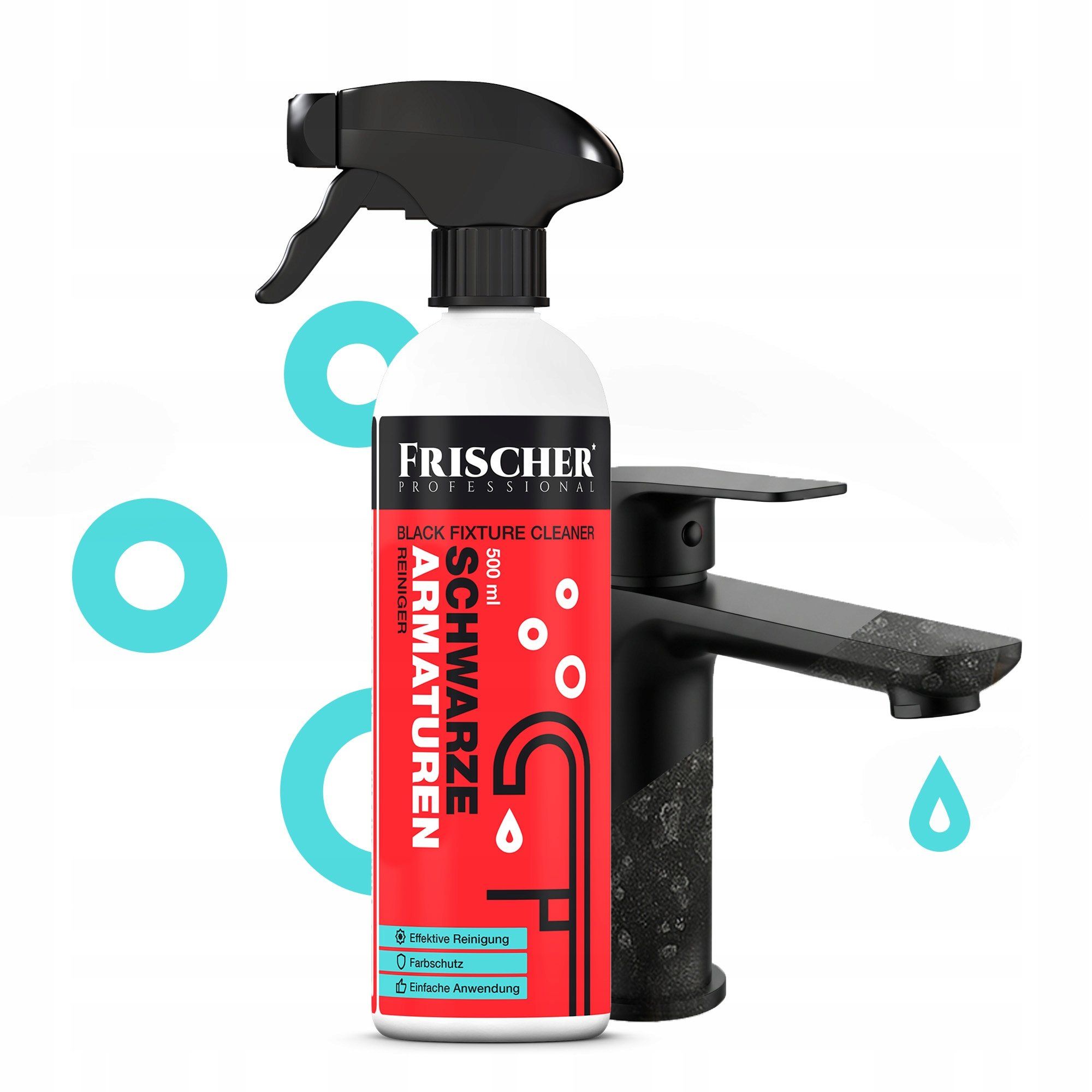 Frischer black fittings cleaner  0.5 l